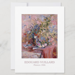 Blume 1906 von Edouard Vuillard Happy Geburtstag