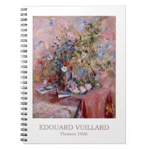 Blume 1906 von Edouard Vuillard Notizblock