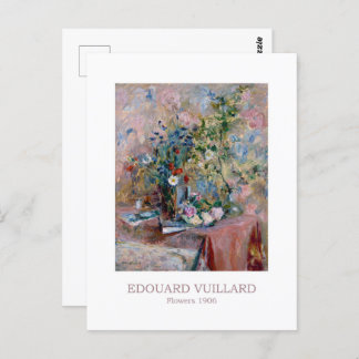 Blume 1906 von Edouard Vuillard Postkarte