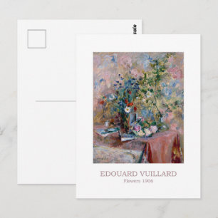 Blume 1906 von Edouard Vuillard Postkarte