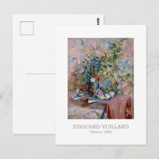 Blume 1906 von Edouard Vuillard Postkarte