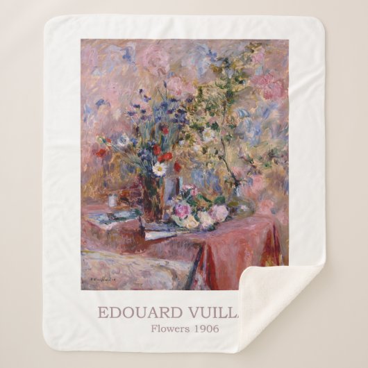 Blume 1906 von Edouard Vuillard Sherpadecke (Vorderseite)