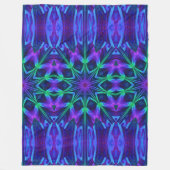 BLUME 1 FLEECEDECKE (Vorderseite)