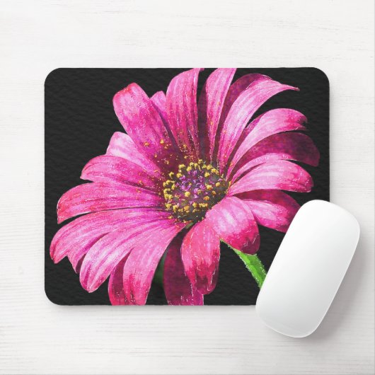 Blume 1 Mousepad (Mit Mouse)
