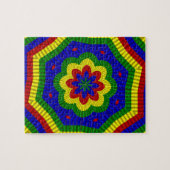 Blume 1: Primärfarben Puzzle (Horizontal)