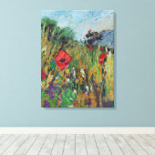 Blume 2012 leinwanddruck (Insitu (Holzboden))