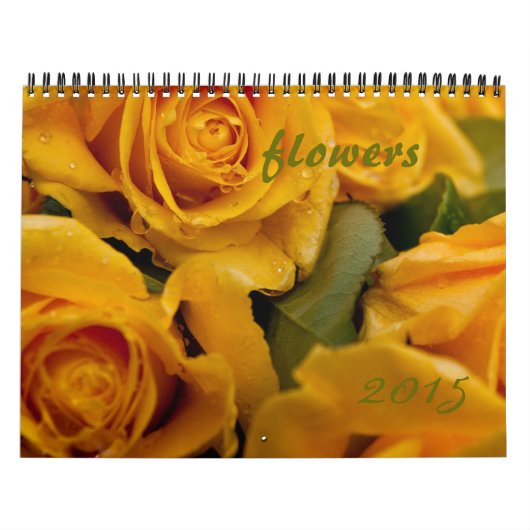 Blume 2015 kalender (Titelbild)
