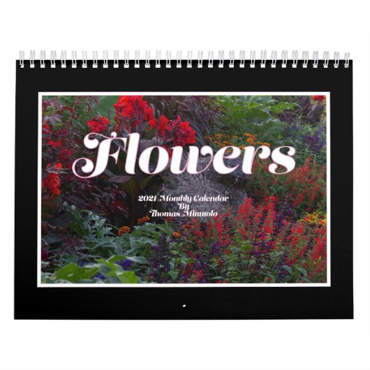 Blume 2021 Monatlicher Kalender (Titelbild)