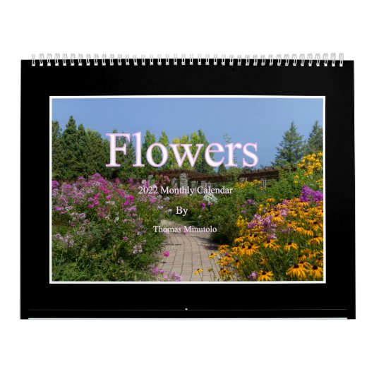 Blume 2022 Monatskalender von Tom Minutolo Kalender (Titelbild)