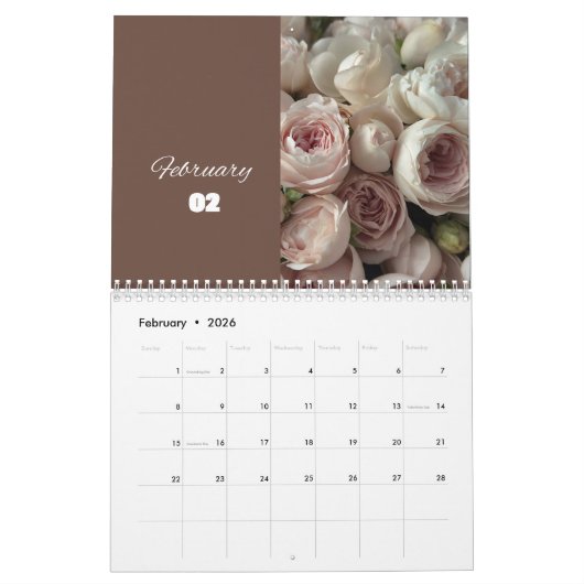 Blume 2024 - Kalender 2024 (Feb 2026)