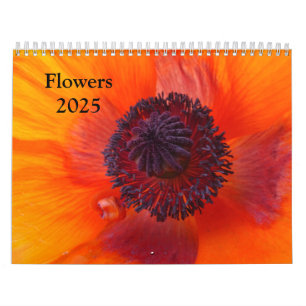 Blume 2025 a Kalender