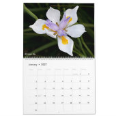 Blume 2026 kalender (Jan 2027)