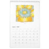 Blume 2026 Vertikaler Kalender (Mär 2027)