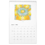 Blume 2026 Vertikaler Kalender (Mär 2026)