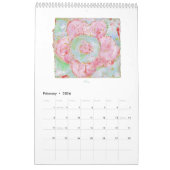 Blume 2026 Vertikaler Kalender (Feb 2026)