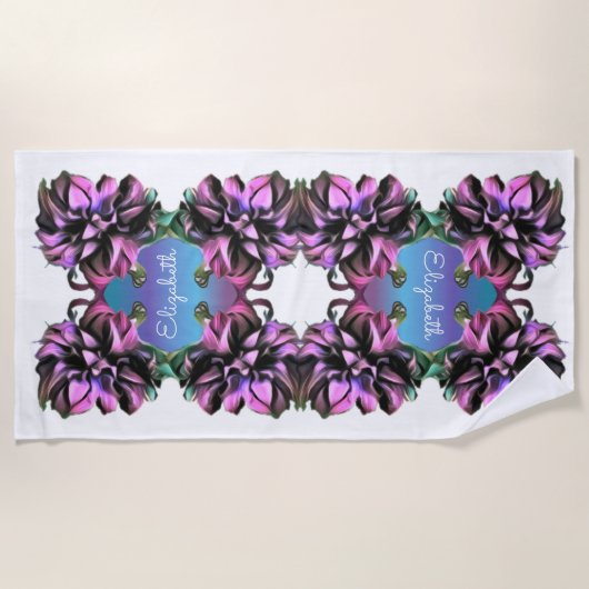 Blume 2190 strandtuch (Vorderseite)