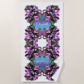 Blume 2190 strandtuch (Vorderseite)