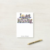 *~* Blume 21 JETZT ERHALTE ICH AP85 Manifesting Post-it Klebezettel (Auf Schreibtisch)