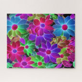 Blume #229 - farbenfroh absract puzzle (Horizontal)