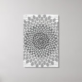 Blume - 250 Signature Guest Book Alternative Print Leinwanddruck (Vorderseite)