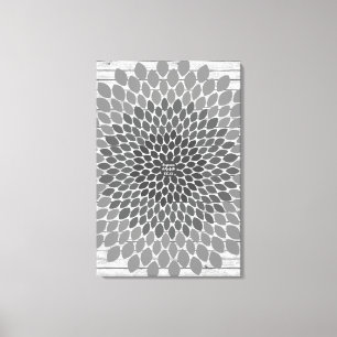 Blume - 250 Signature Guest Book Alternative Print Leinwanddruck