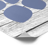 Blume - 250 Signature Guest Book Alternative Print Poster (Ecke)