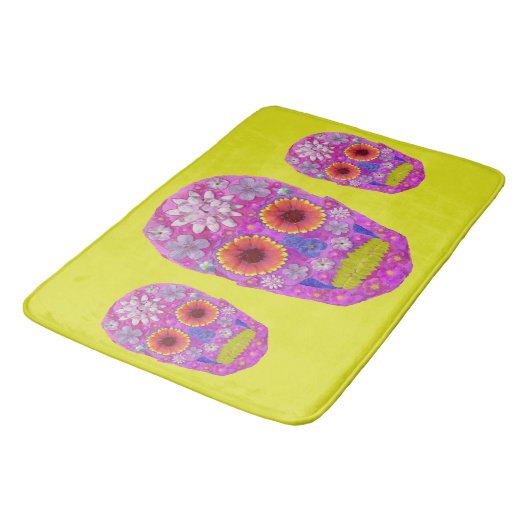 BLUME 2 BADEMATTE (Schrägansicht)