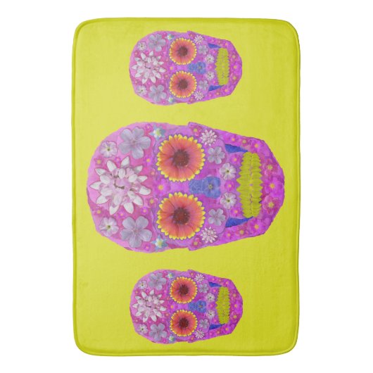 BLUME 2 BADEMATTE (Vorderseite Vertikal)