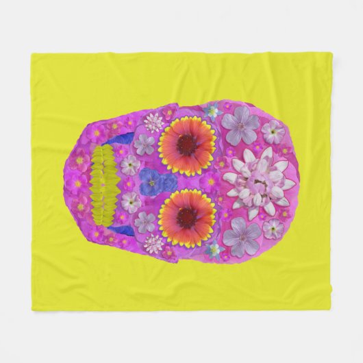 BLUME 2 FLEECEDECKE (Vorderseite (Horizontal))