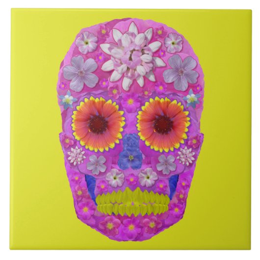 BLUME 2 FLIESE (Vorderseite)