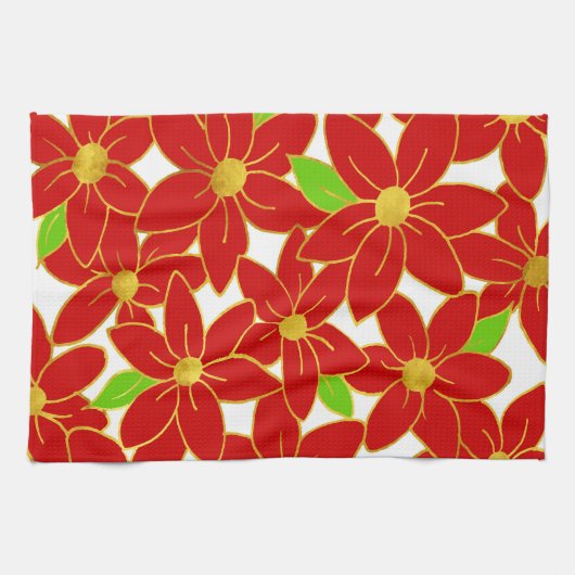 BLUME 2 GESCHIRRTUCH (Horizontal)