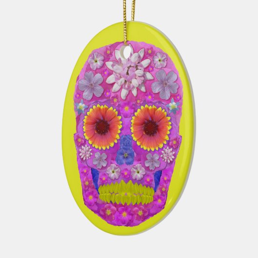 BLUME 2 KERAMIK ORNAMENT (Links)