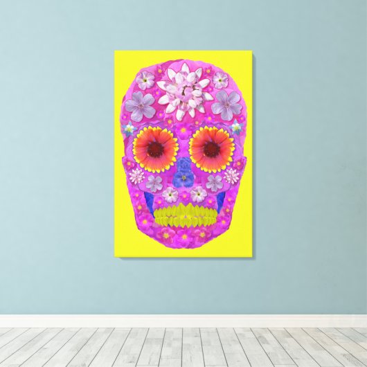 BLUME 2 LEINWANDDRUCK (Insitu (Holzboden))