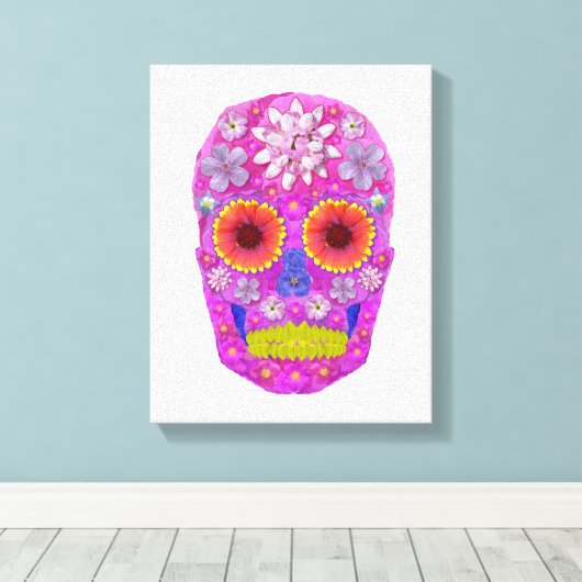 BLUME 2 LEINWANDDRUCK (Insitu (Holzboden))