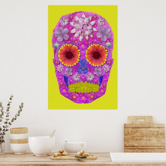 BLUME 2 POSTER (Küche)