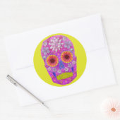 BLUME 2 RUNDER AUFKLEBER (Umschlag)