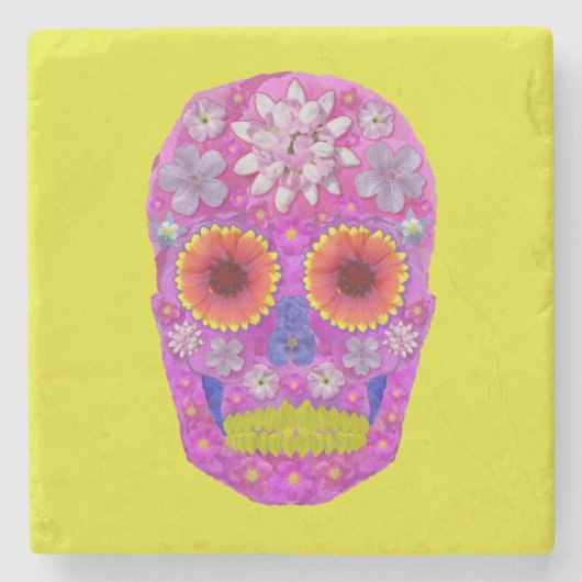 BLUME 2 STEINUNTERSETZER (Vorderseite)