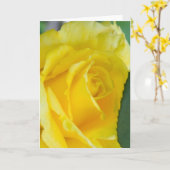 Blume #4453 karte (Gelbe Blume)