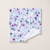 BLUME 4 BADHANDTUCH SET (Waschlappen)
