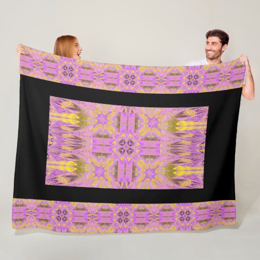 BLUME 4 FLEECEDECKE (Beispiel)