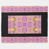 BLUME 4 FLEECEDECKE (Vorderseite (Horizontal))