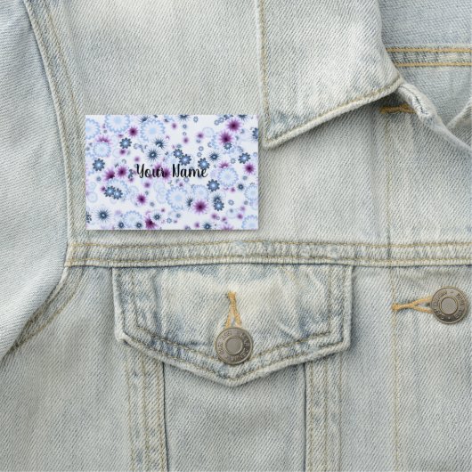 BLUME 4 NAMENSSCHILD (Beispiel)