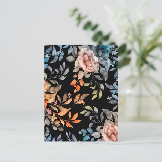 BLUME 4 POSTKARTE (Stehend Vorderseite)