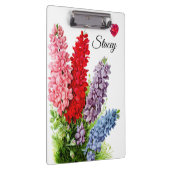 Blume 6 Personalisierte Zwischenablage Klemmbrett (Rechts)