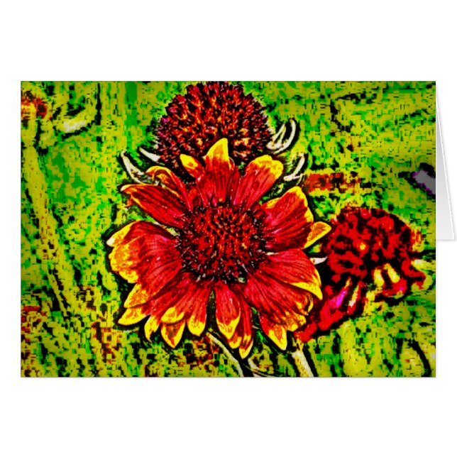 Blume 7 (Vorderseite (Horizontal))