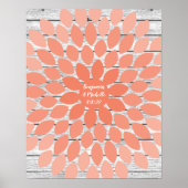 Blume - 75 Signature Gästebuch Alternative Print (Vorne)