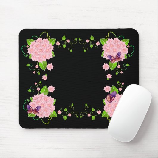 Blume 7 Mousepad (Mit Mouse)