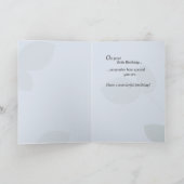 Blume 86. Geburtstag Karte (Innenseite)