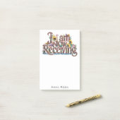 *~* Blume 8 JETZT ERHALTE ICH AP85 Manifesting Post-it Klebezettel (Auf Schreibtisch)