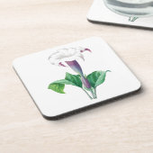 Blume: A006 Thorn Apple - Getränkeuntersetzer (Linke Seite)